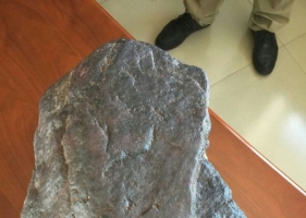 磐石官马莲花山附发现大量陨石，古化石，已有权威部门验证。